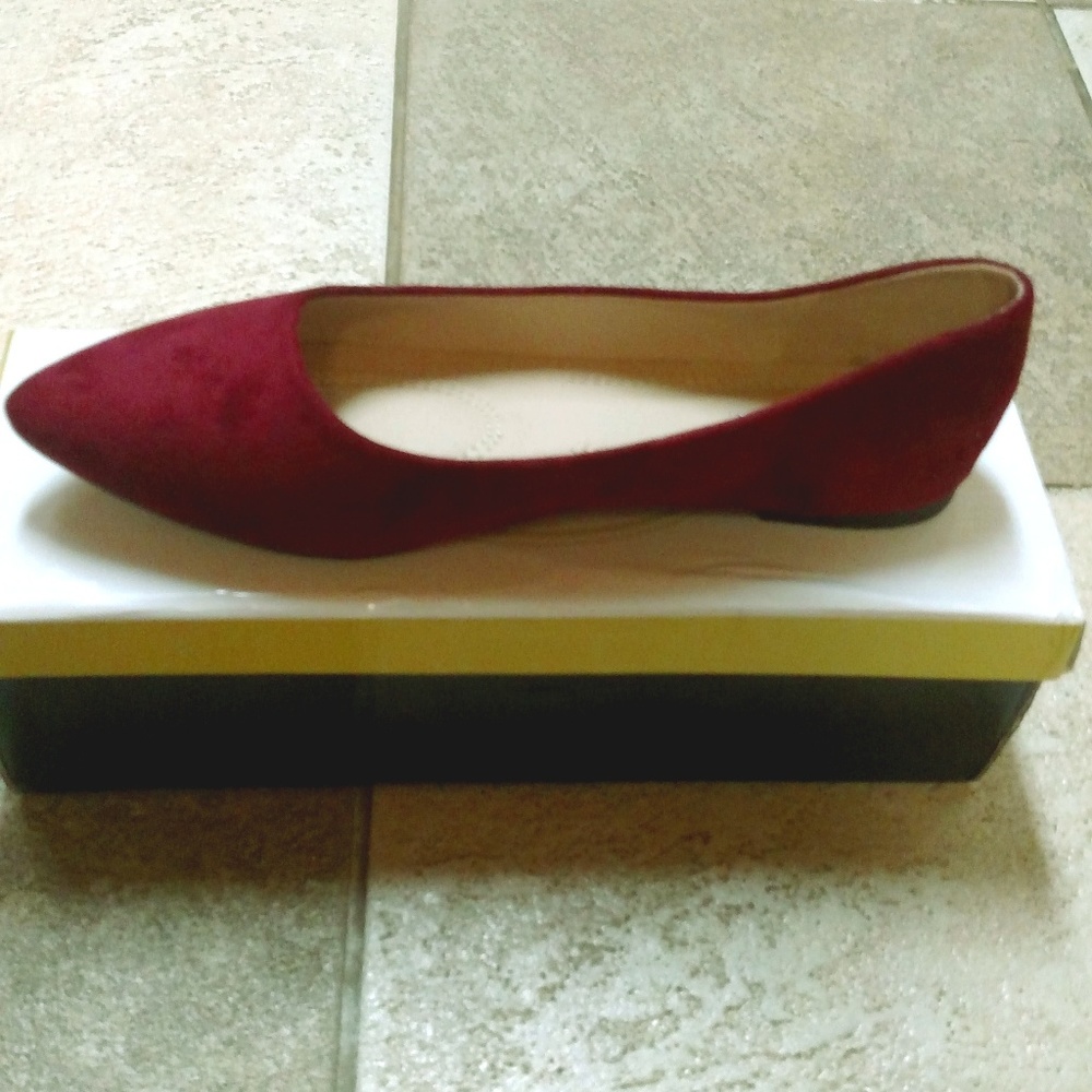 BELLA MARIE CLASSIC POINTY TOE BALLET FLATS